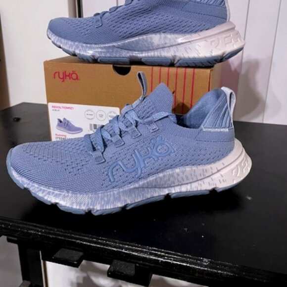 Ryka Women's Revolution RZ1 Running/Athletic Shoe, Sneaker, Dusty Blue, 5.5 - Picture 7 of 15